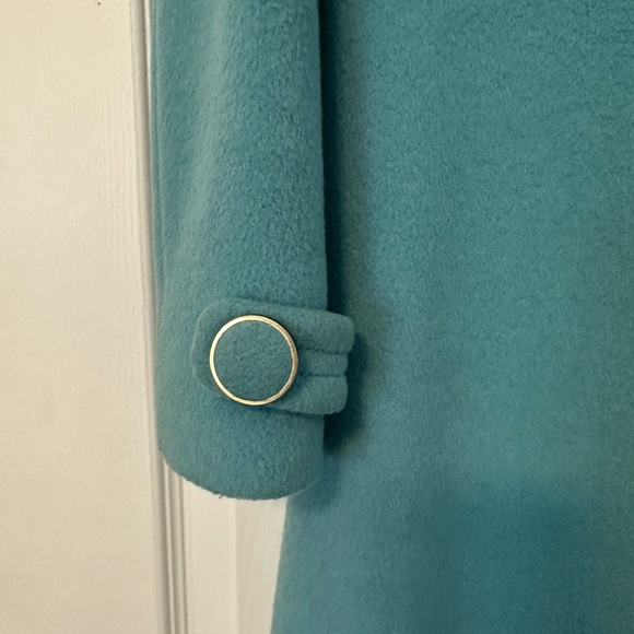 Banana Republic Vintage Teal Coat , XS - Picture 8 of 13
